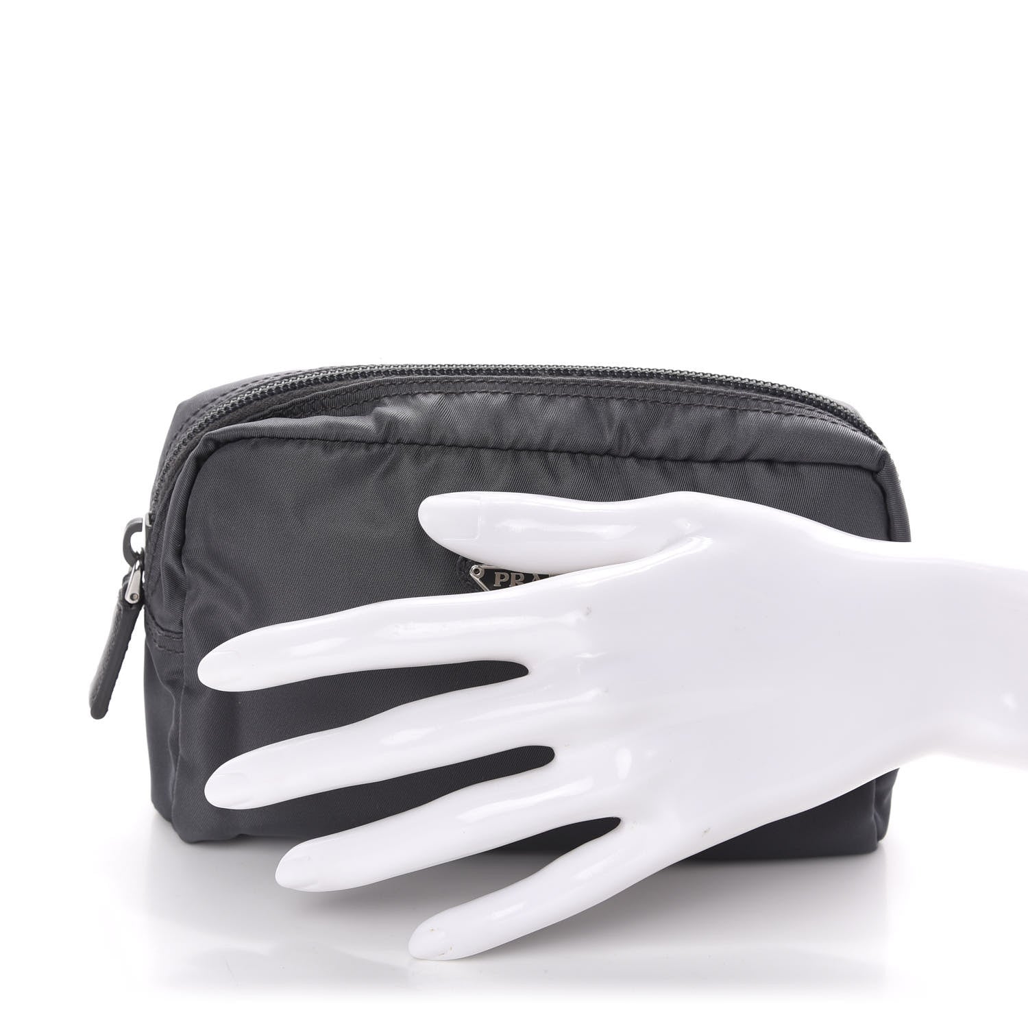 Prada Nylon Vela Cosmetic Pouch Ardesia 2 of 6