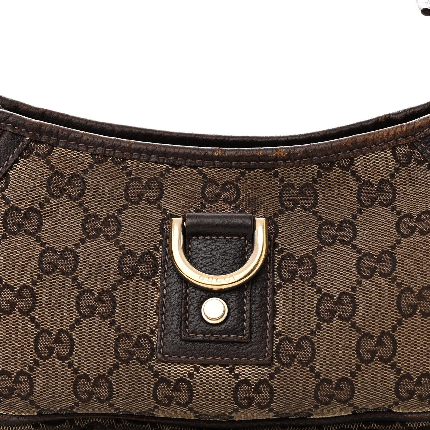 Monogram D Ring Abbey Pochette Brown