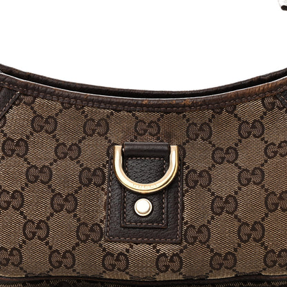 Gucci Monogram D Ring Abbey Pochette Brown 8 of 14