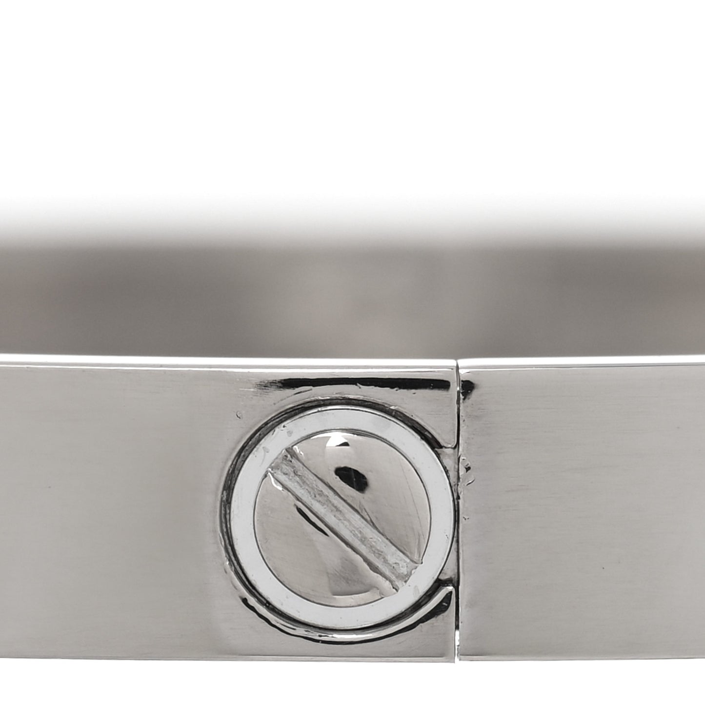 18K White Gold LOVE Bracelet 18