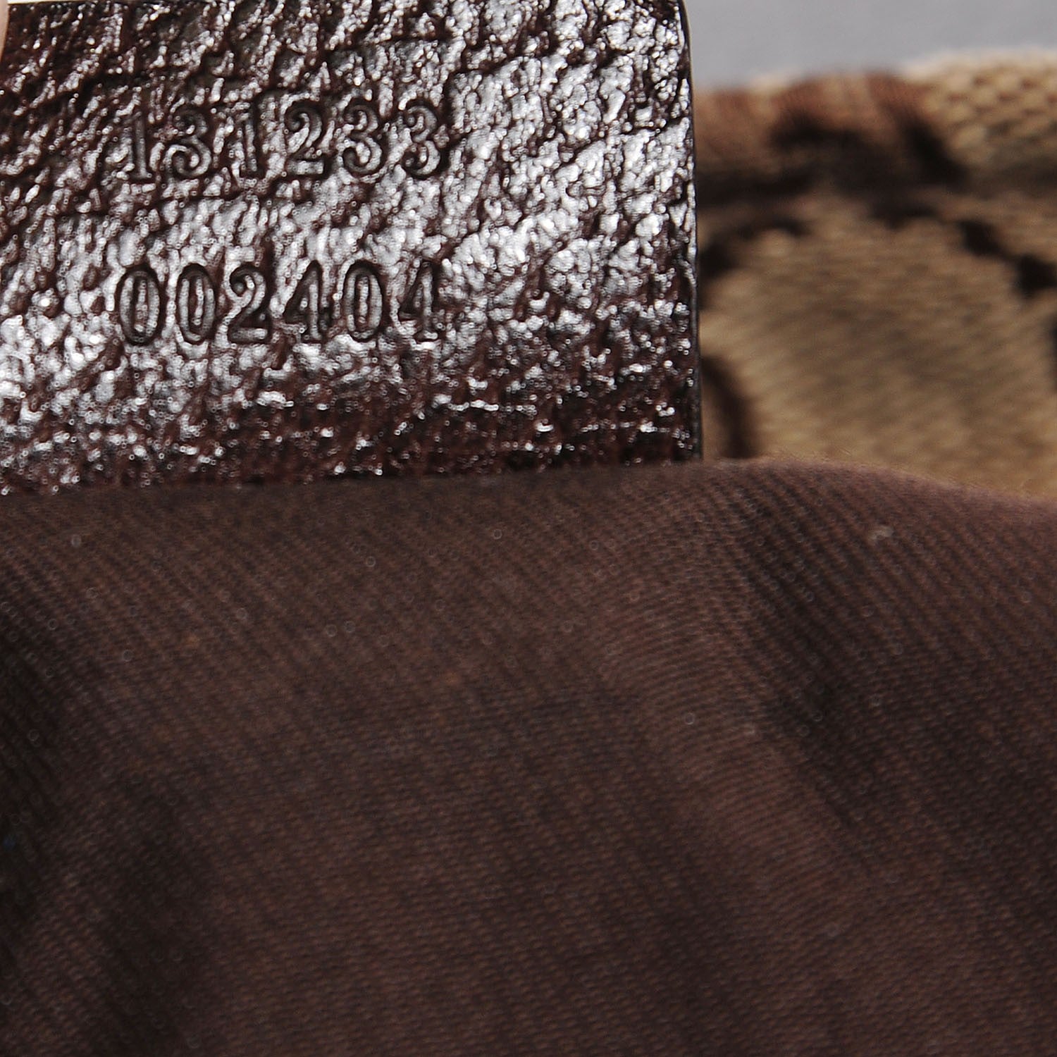 Gucci GG Monogram Large Web Handle Vertical Tote Dark Brown 10 of 19