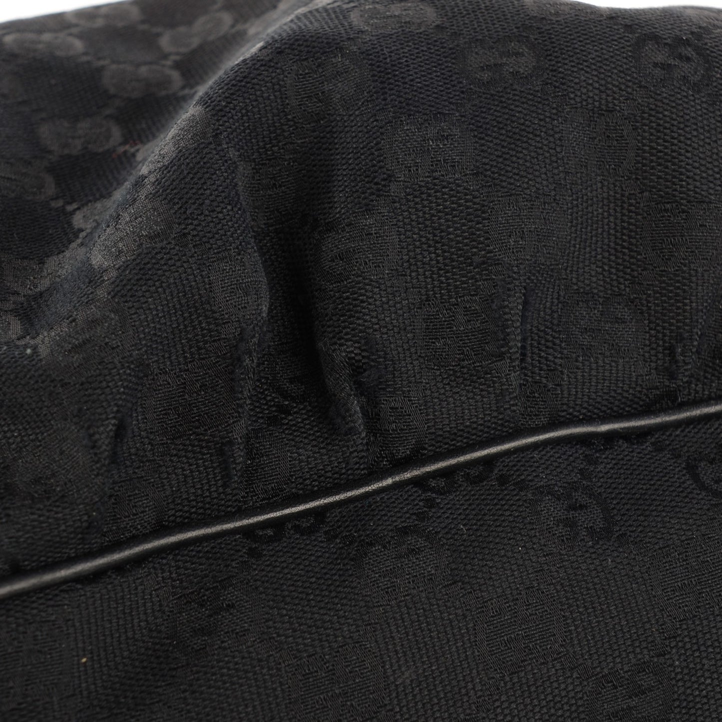 Monogram Medium Jockey Tote Black
