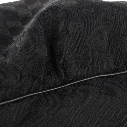 Gucci Monogram Medium Jockey Tote Black 8 of 13