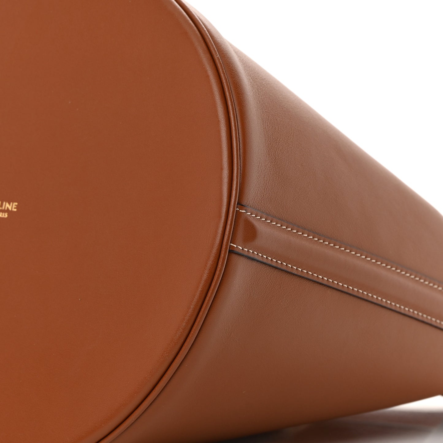 Smooth Calfskin Bucket 16 Bag Tan