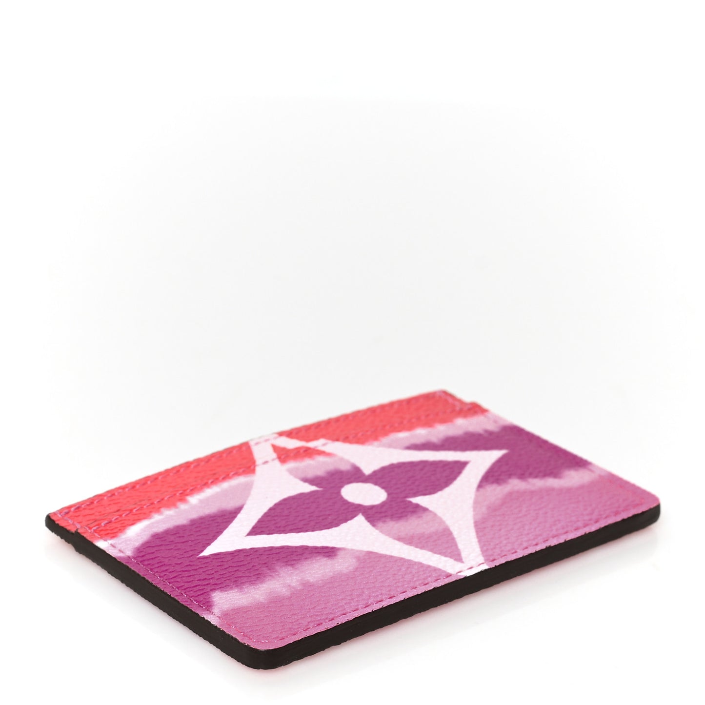 Monogram Escale Card Holder Rouge