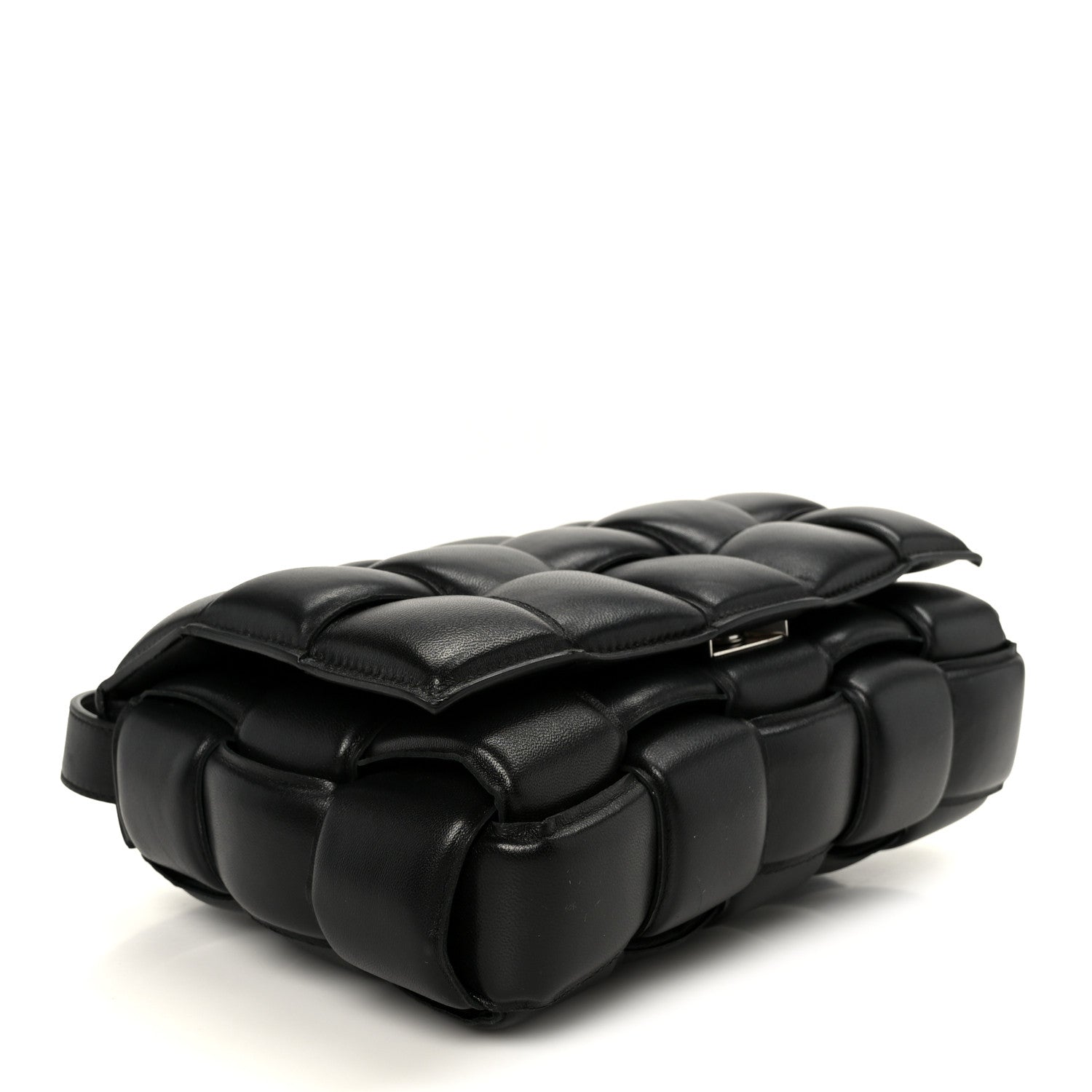 Bottega Veneta Nappa Maxi Intreccio Padded Cassette Crossbody Bag