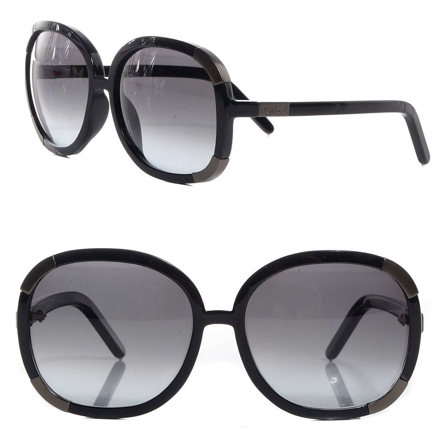Myrte Oversized Sunglasses 2119 Black