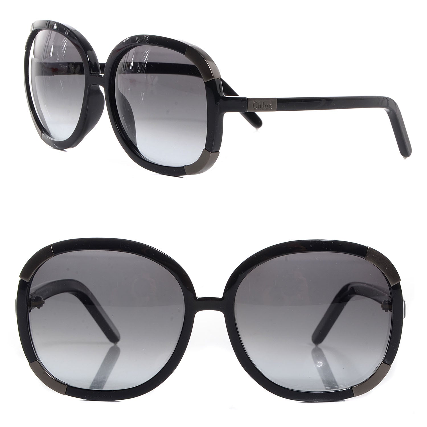 Chloe Myrte Oversized Sunglasses 2119 Black 1 of 4