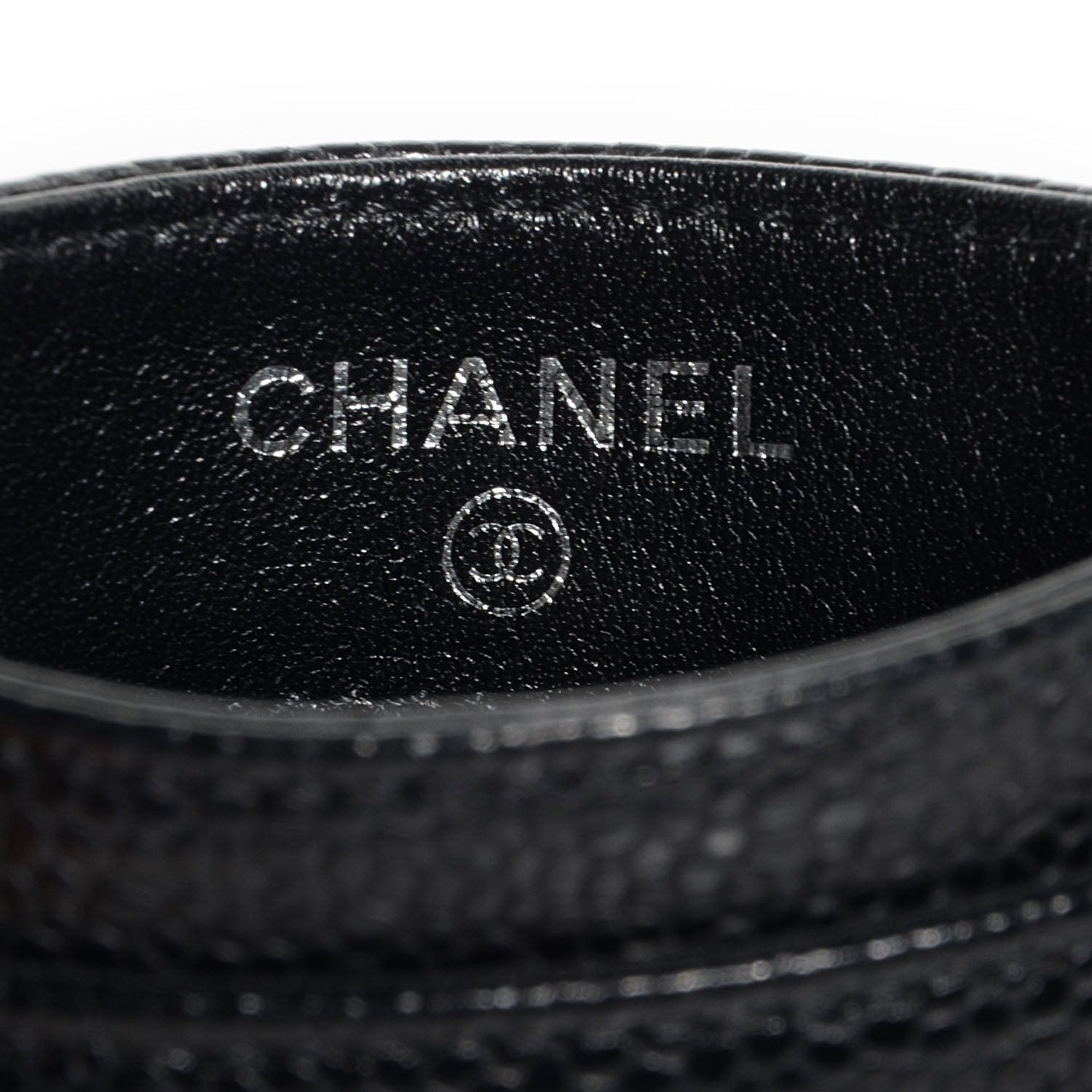 Chanel Caviar Timeless CC Card Holder Black 6 of 7