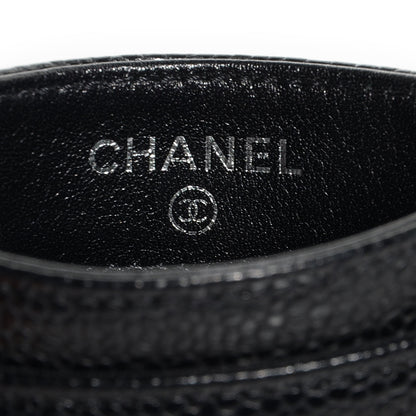 Chanel Caviar Timeless CC Card Holder Black 6 of 7