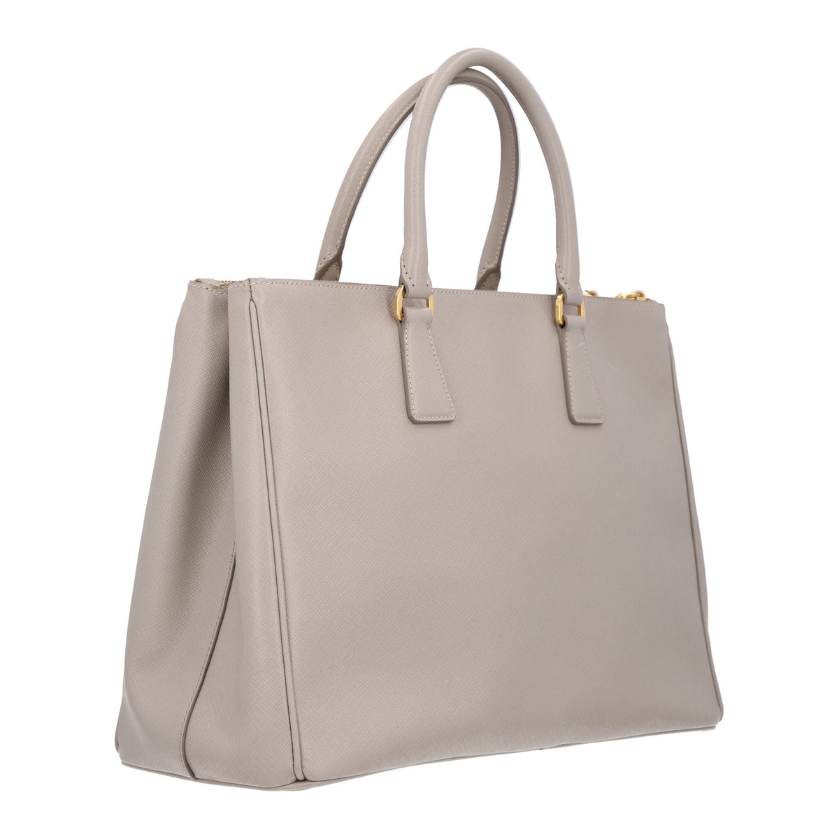 Prada Saffiano Lux Large Galleria Double Zip Tote Argilla 4 of 11