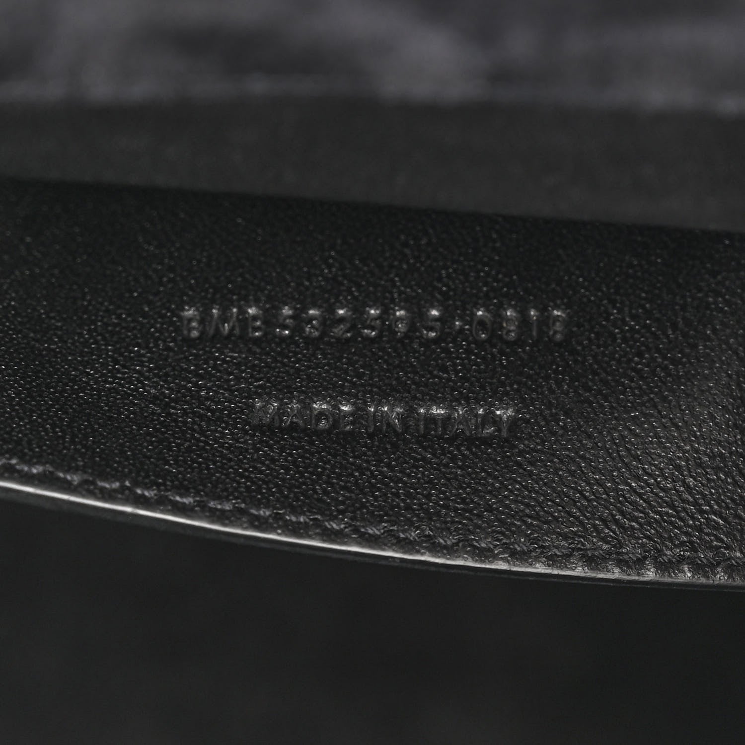 Saint Laurent Patent Matelasse Monogram Large Vicky Chain Bag Black 7 of 11