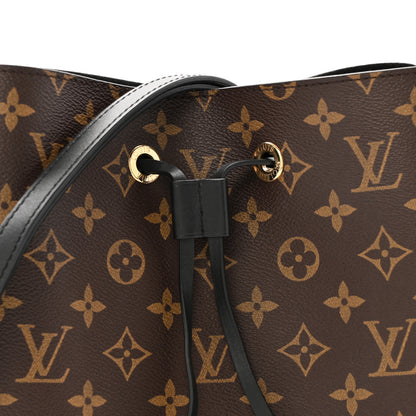 Louis Vuitton Monogram Neonoe MM Black 5 of 14