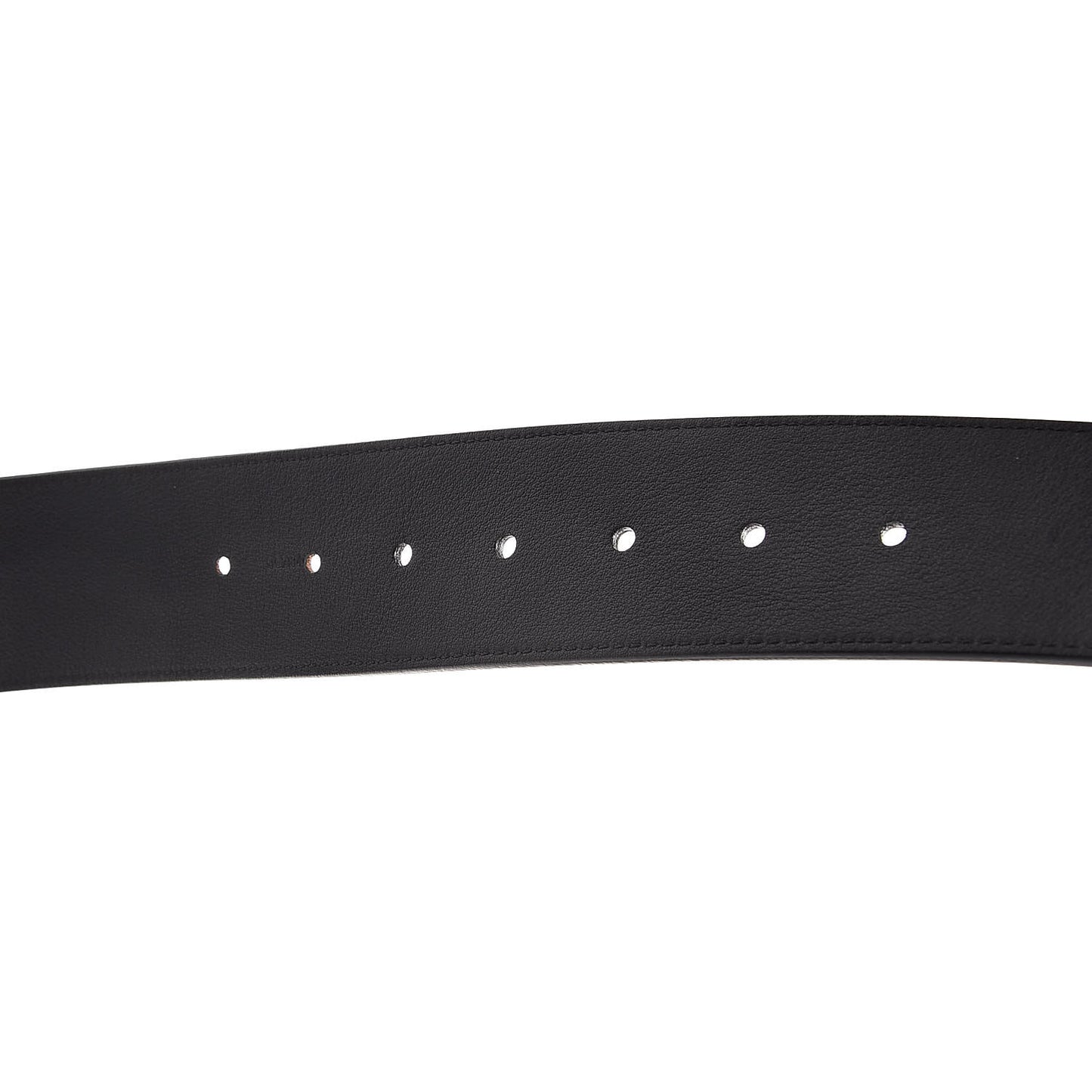 Calfskin 45mm LV Capucine Initiales Belt 80 32 Black