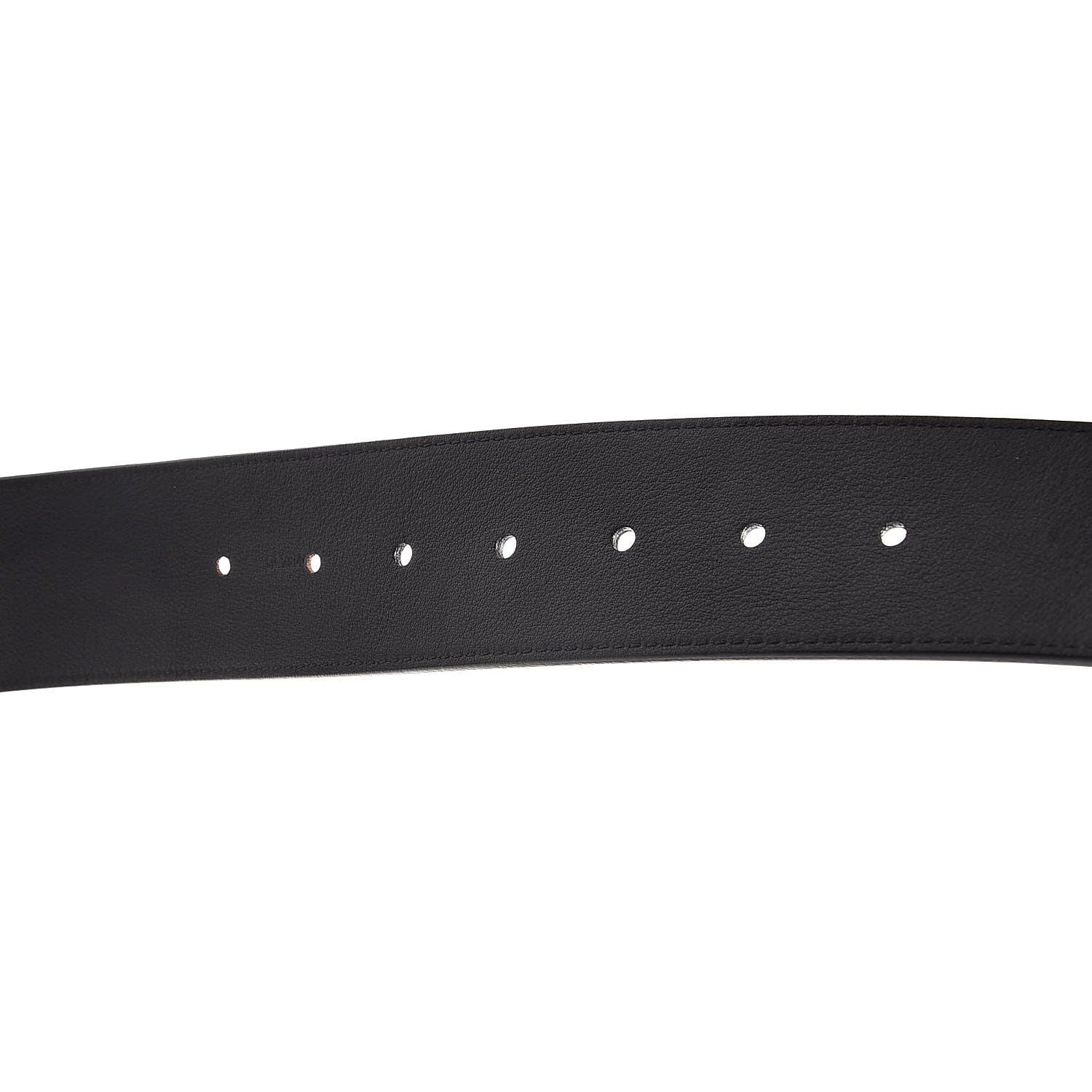Louis Vuitton Calfskin 45mm LV Capucine Initiales Belt 80 32 Black 6 of 6