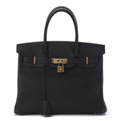 Hermes Togo Birkin 30 Black 1 of 12