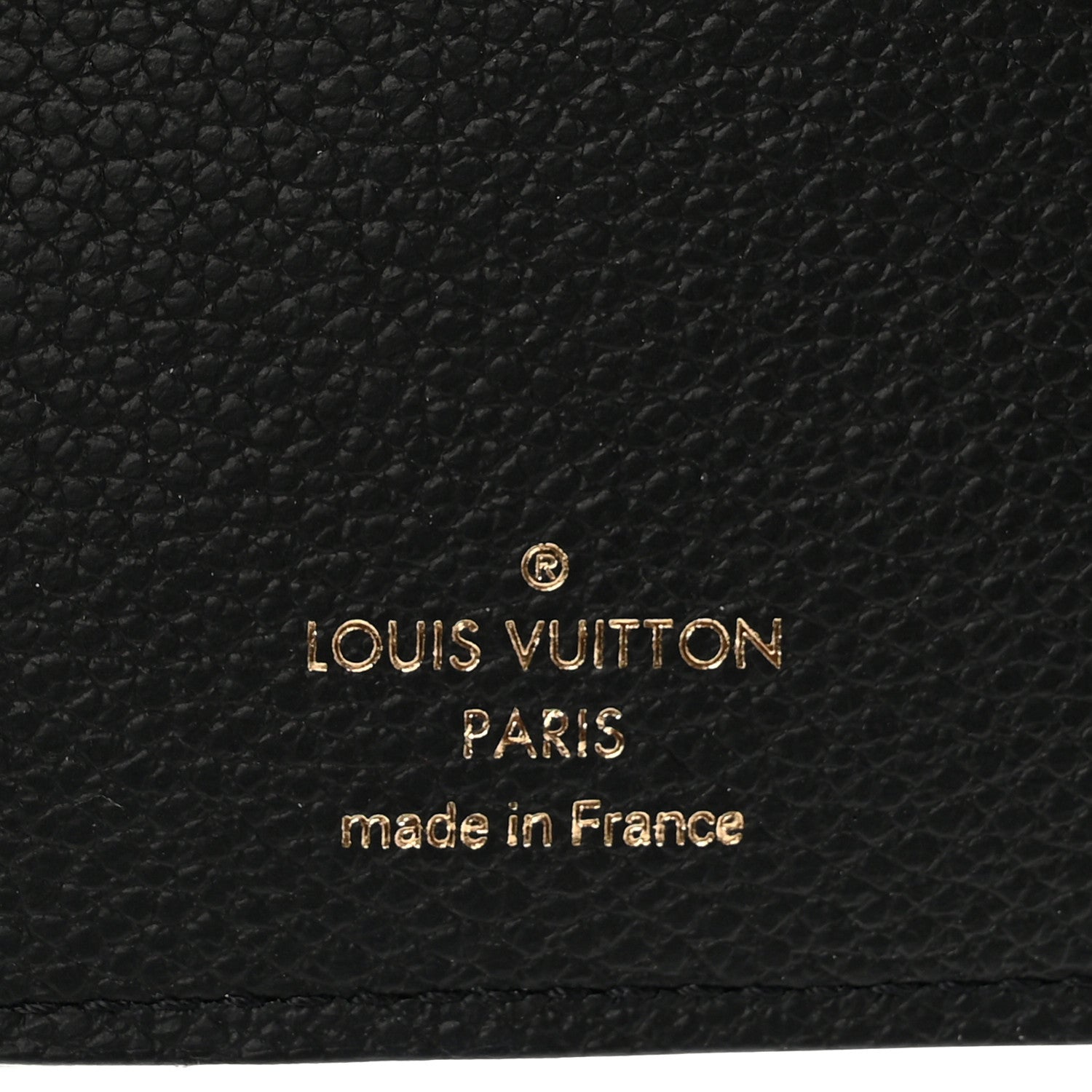 Louis Vuitton Empreinte Monogram Giant Victorine Wallet Black Beige 6 of 6