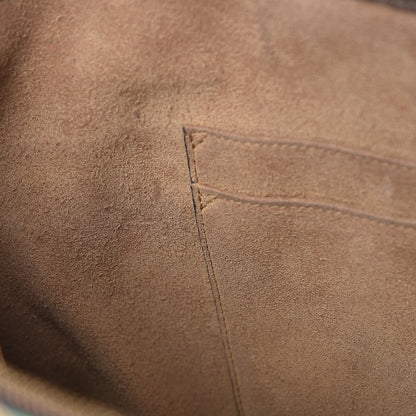 Gucci GG Supreme Monogram Bengal Web Medium Flat Messenger Beige Yard 9 of 13