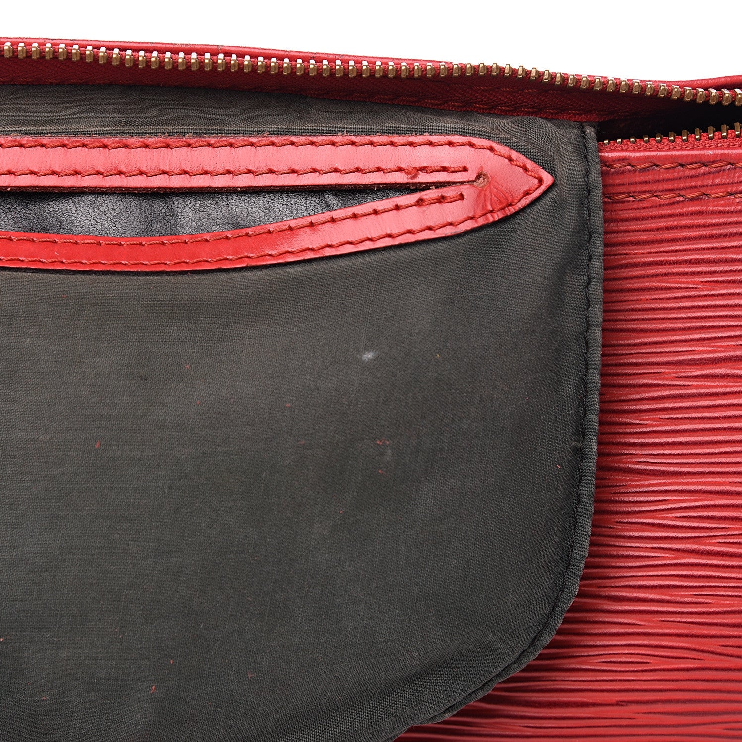 Louis Vuitton Epi Speedy 25 Castillan Red 7 of 16