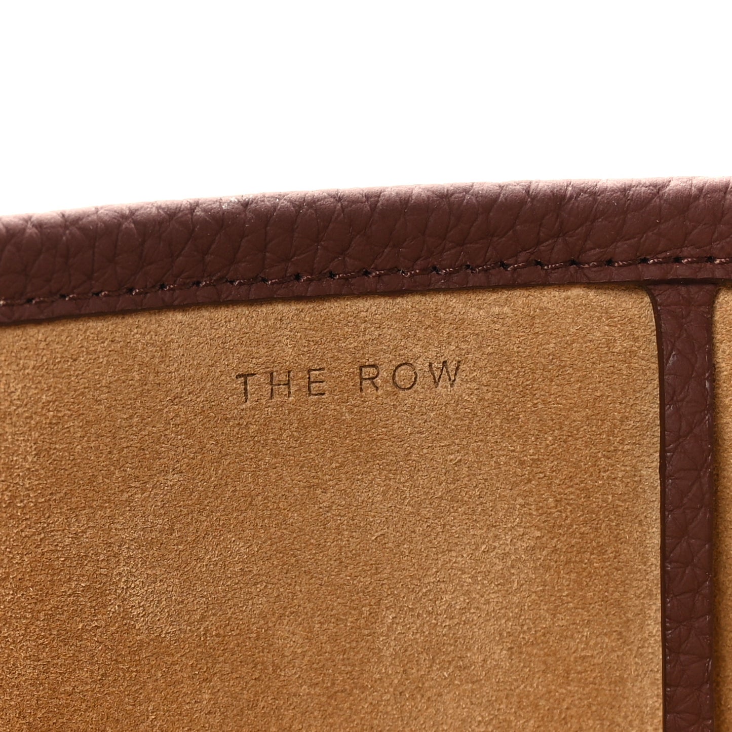 Grained Calfskin Medium N/S Park Tote Cognac