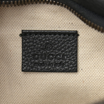 Gucci Grained Calfskin Small Logo Belt Bag Black 6 of 10