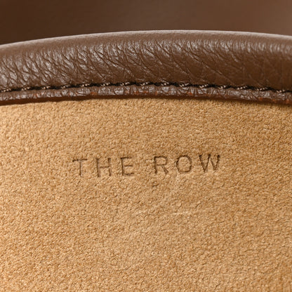 The Row Grained Calfskin Large N/S Park Tote Dark Taupe 6 of 10