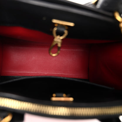 Louis Vuitton Taurillon City Steamer PM Black Rouge 5 of 11