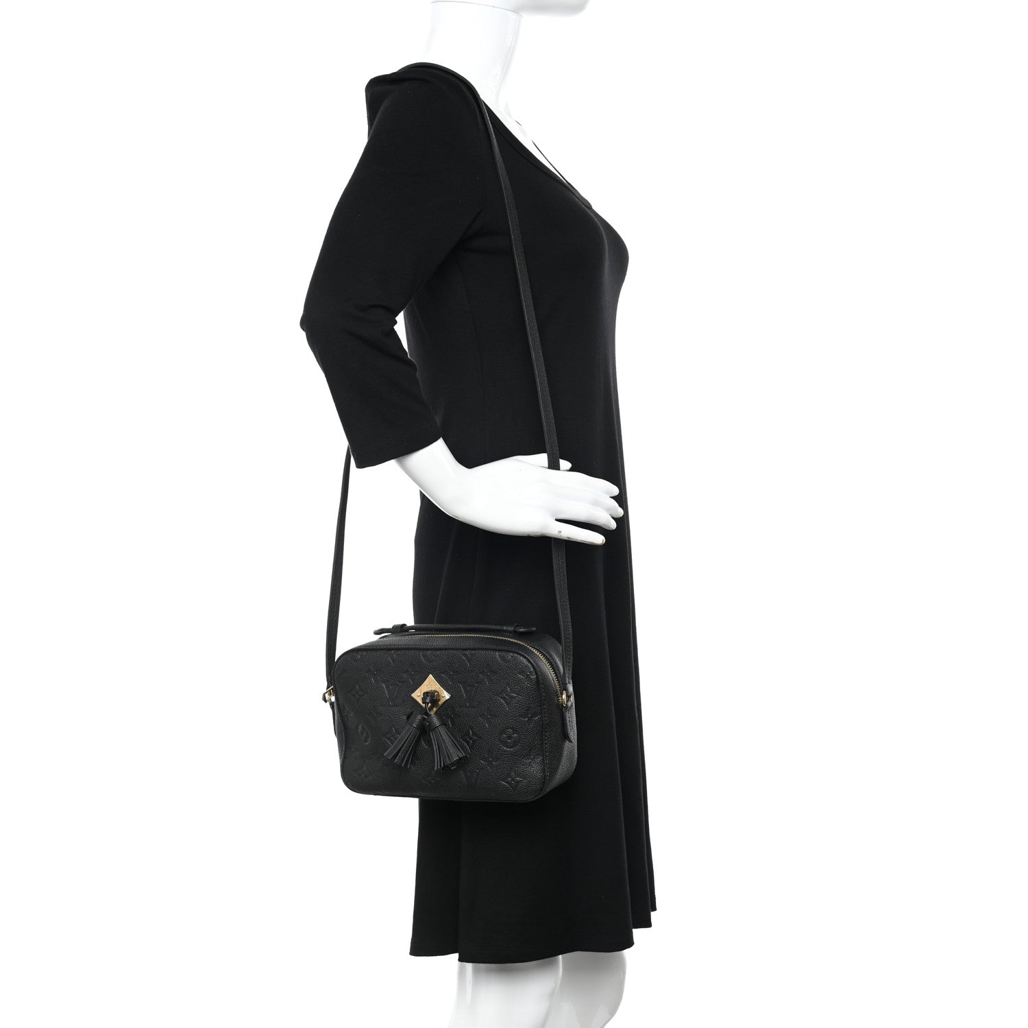 Louis Vuitton Empreinte Saintonge Black 2 of 9