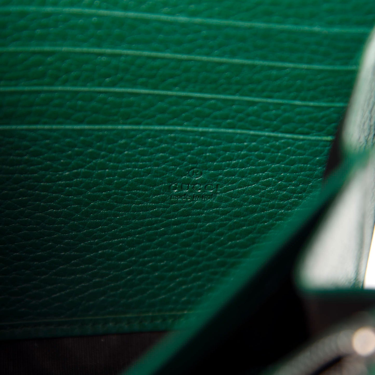 Calfskin Mini Dionysus Chain Wallet Emerald