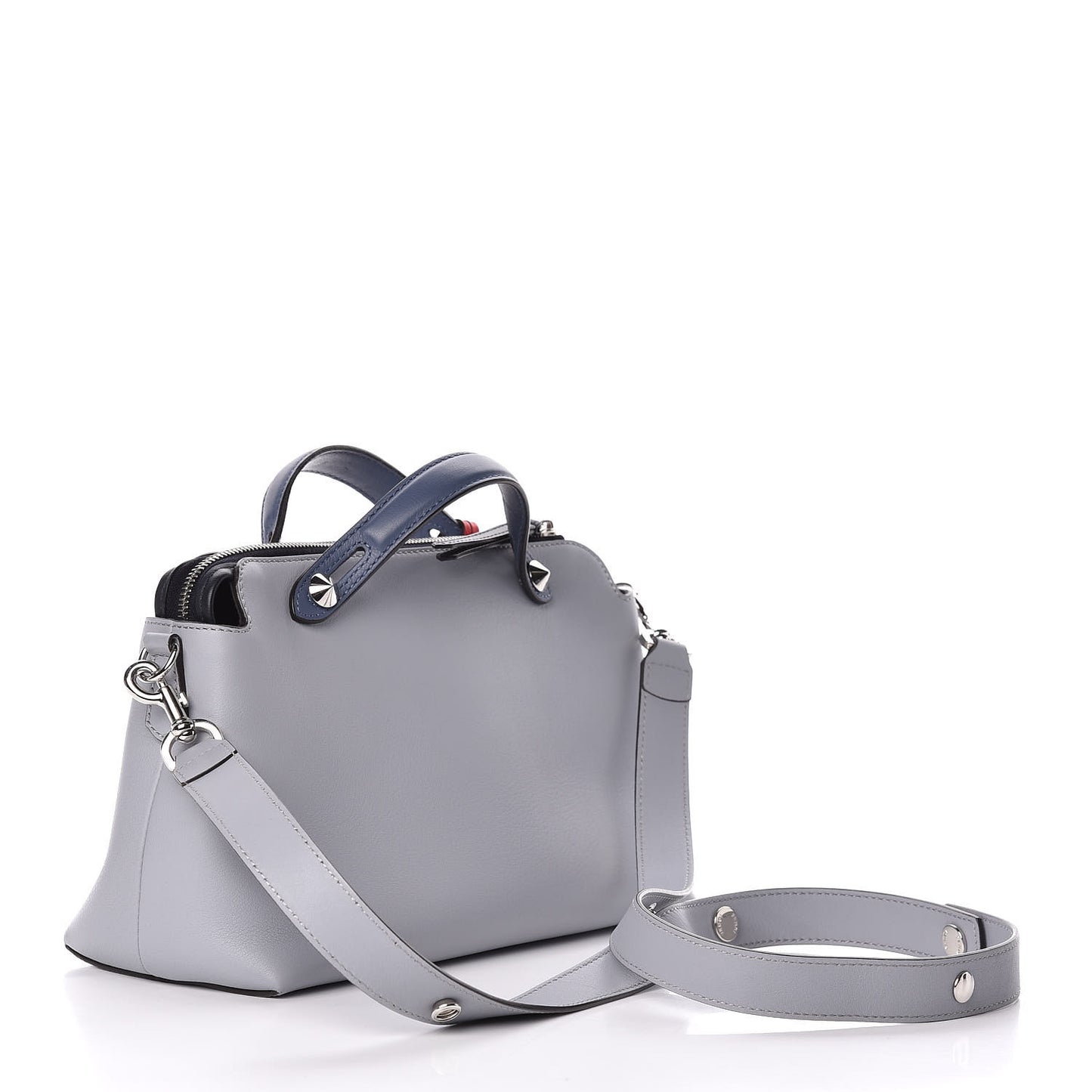 Vitello Dolce 4 Color Medium By The Way Boston Bag Ardesia Fiamma Multicolor