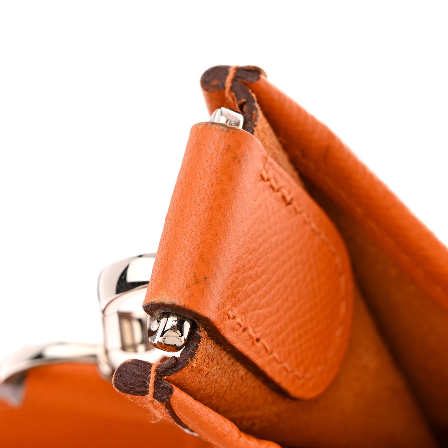 Hermes Epsom Evelyne II GM Orange 11 of 13