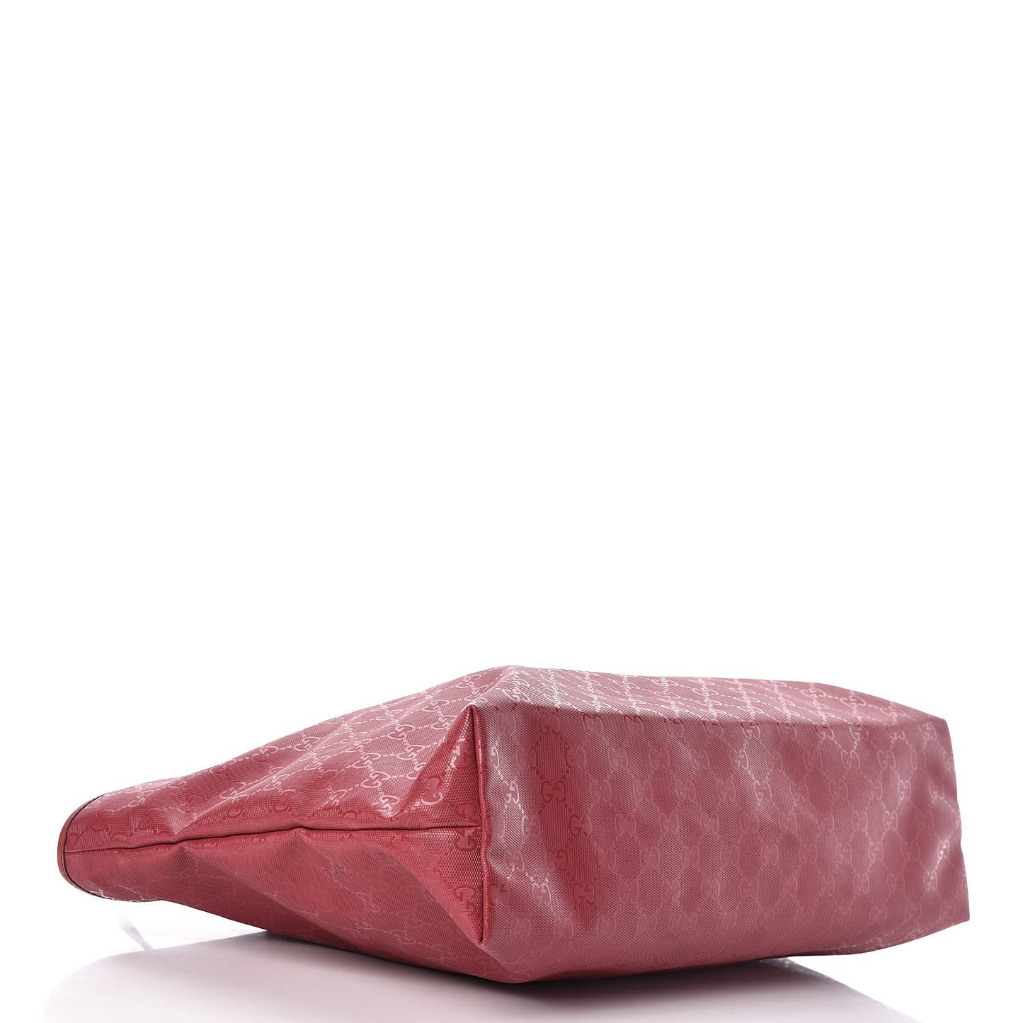 Imprime Monogram Medium Zippered Shopping Tote Rose Blush