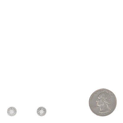 Tiffany Platinum Diamond .60ctw Soleste Earrings 2 of 4