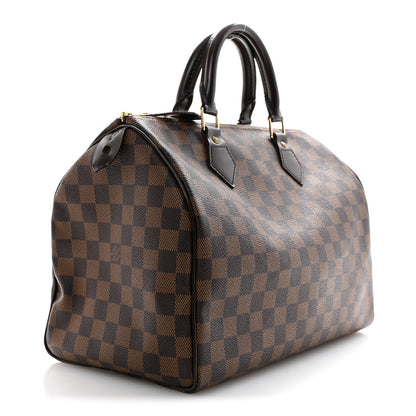Louis Vuitton Damier Ebene Speedy 30 3 of 13