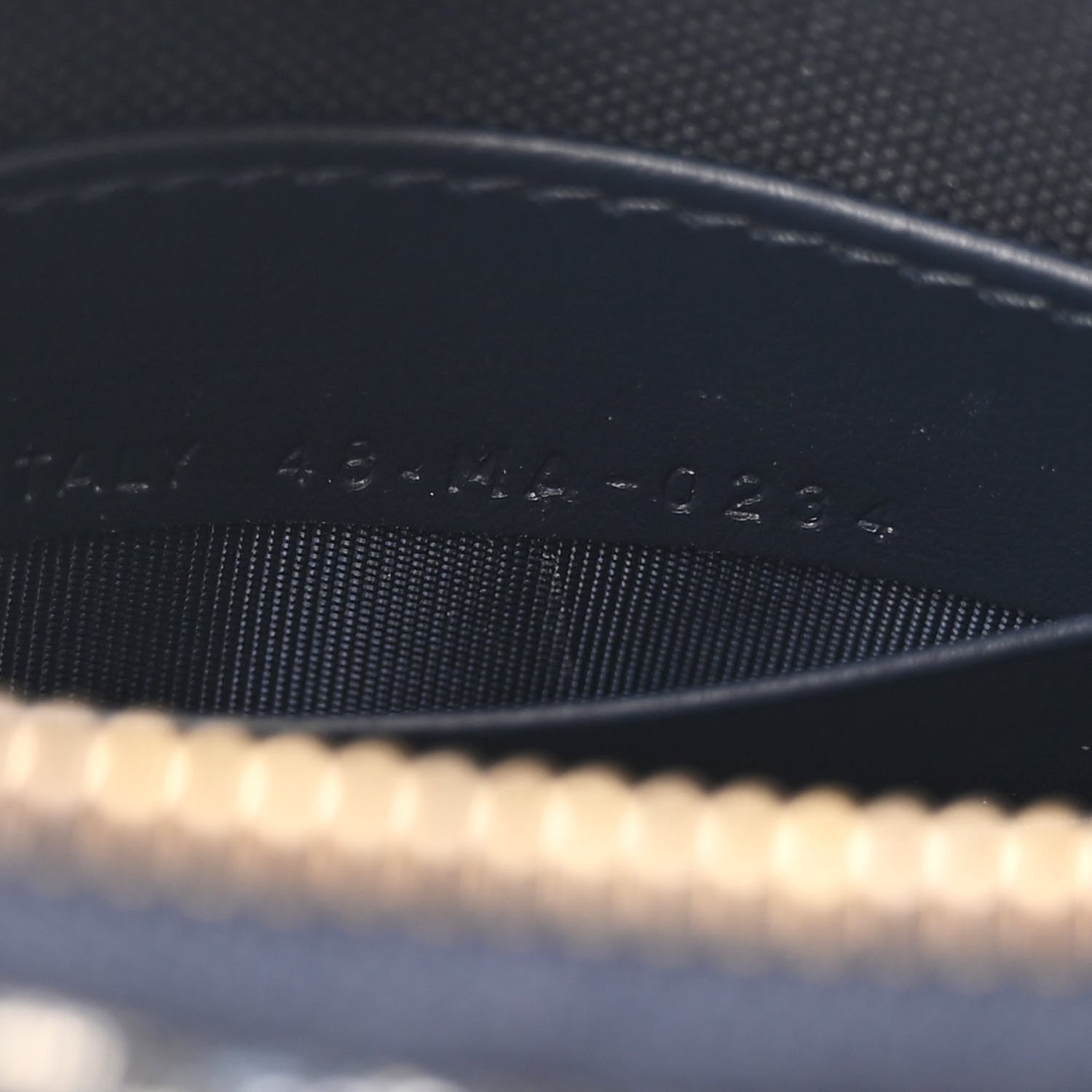 Christian Dior Oblique Saddle Rodeo Pouch Navy Blue 8 of 11