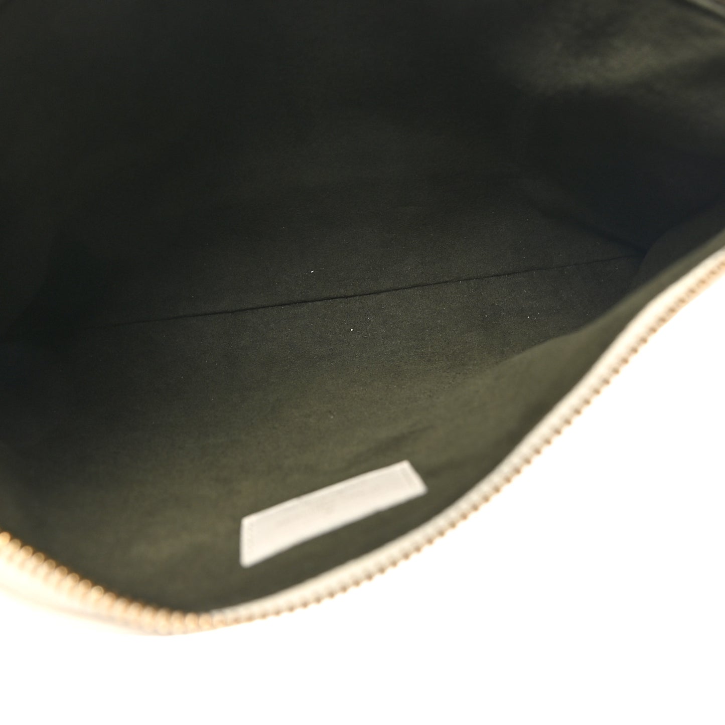 Lambskin Embossed Monogram Coussin PM Cream