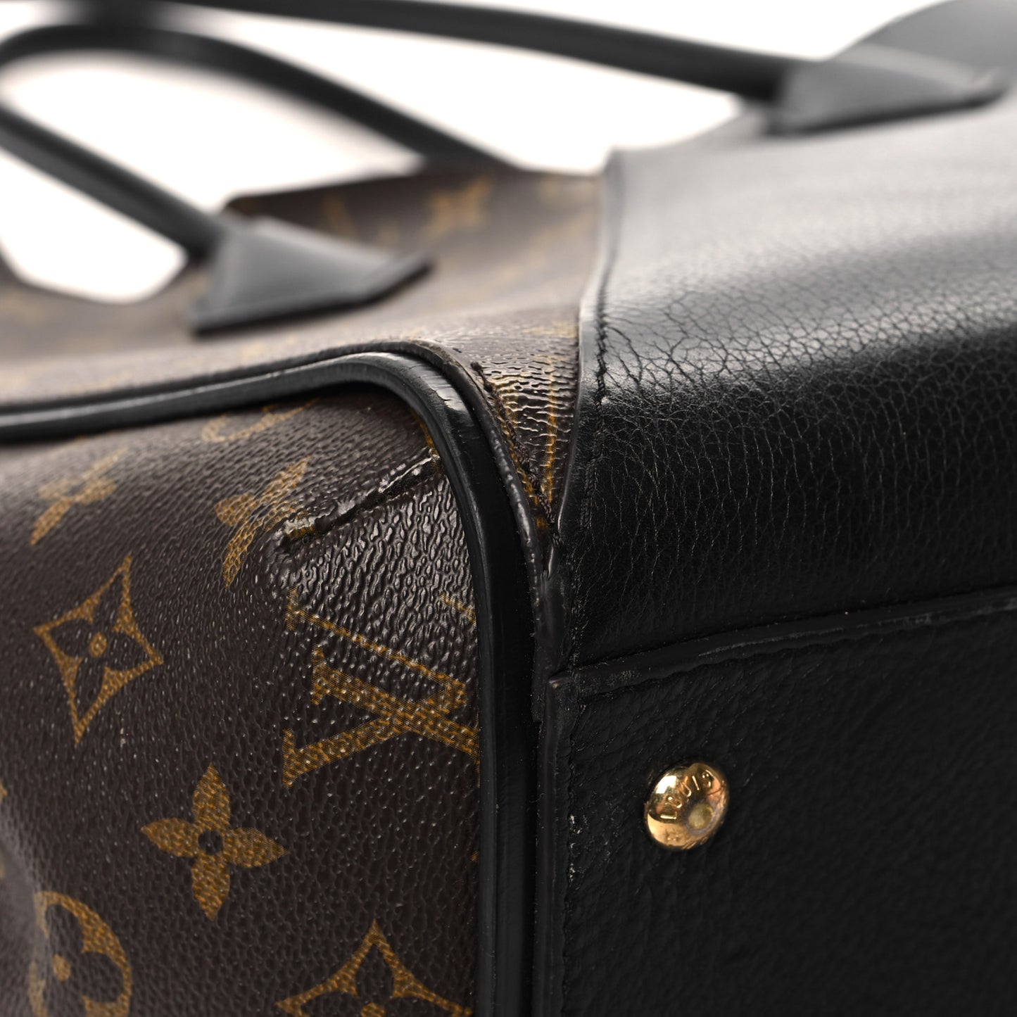 Calfskin Monogram Kimono Tote Black
