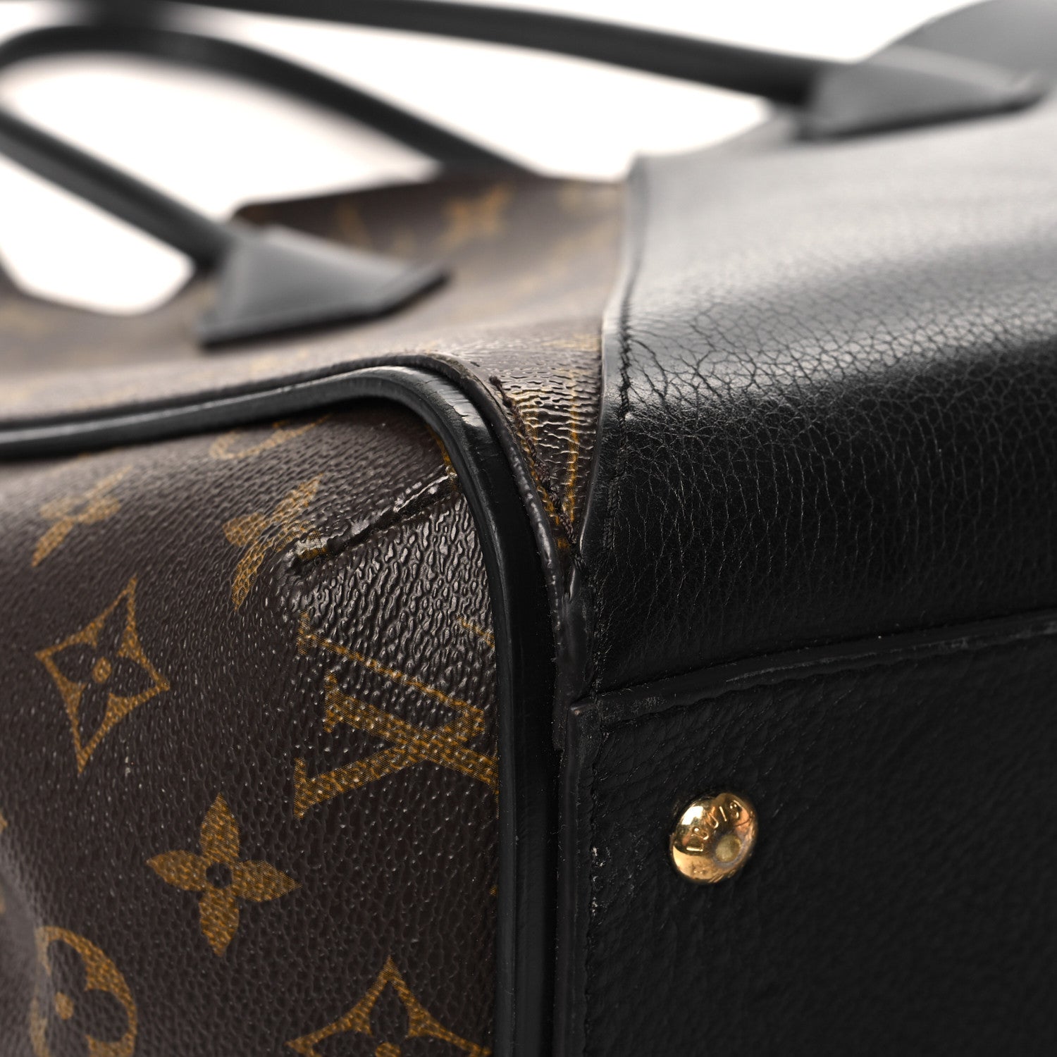 Louis Vuitton Calfskin Monogram Kimono Tote Black 11 of 16