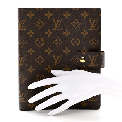 Louis Vuitton Monogram Large Ring Agenda Cover 2 of 9