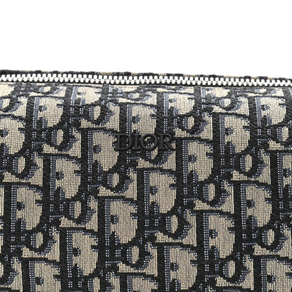 Christian Dior Oblique Roller Messenger Bag Blue 8 of 13
