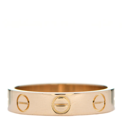 Cartier 18K Yellow Gold 3.5mm LOVE Wedding Band Ring 47 4 3 of 4