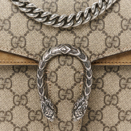 Gucci GG Supreme Monogram Mini Dionysus Shoulder Bag Taupe 8 of 12