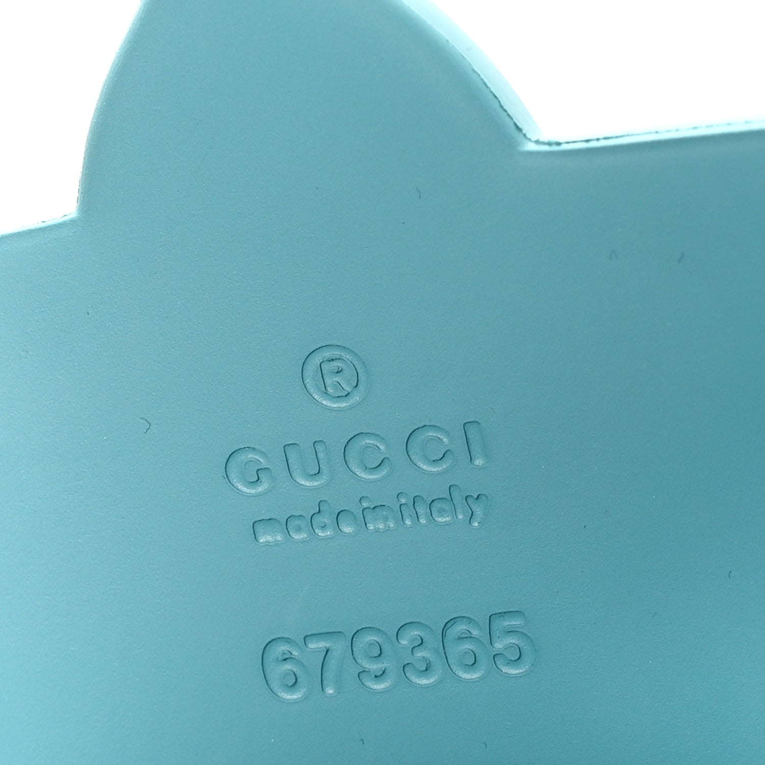 Gucci Rubber Kids GG Tote Dusty Azure 6 of 9