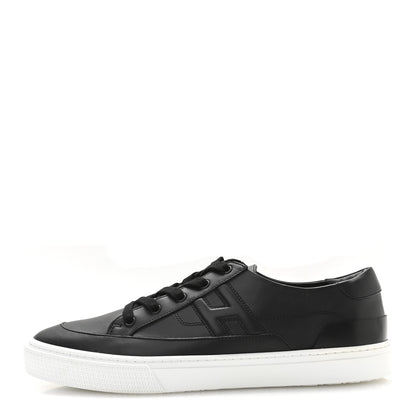 Hermes Calfskin Mens Deep Sneakers 44 Black 1 of 8