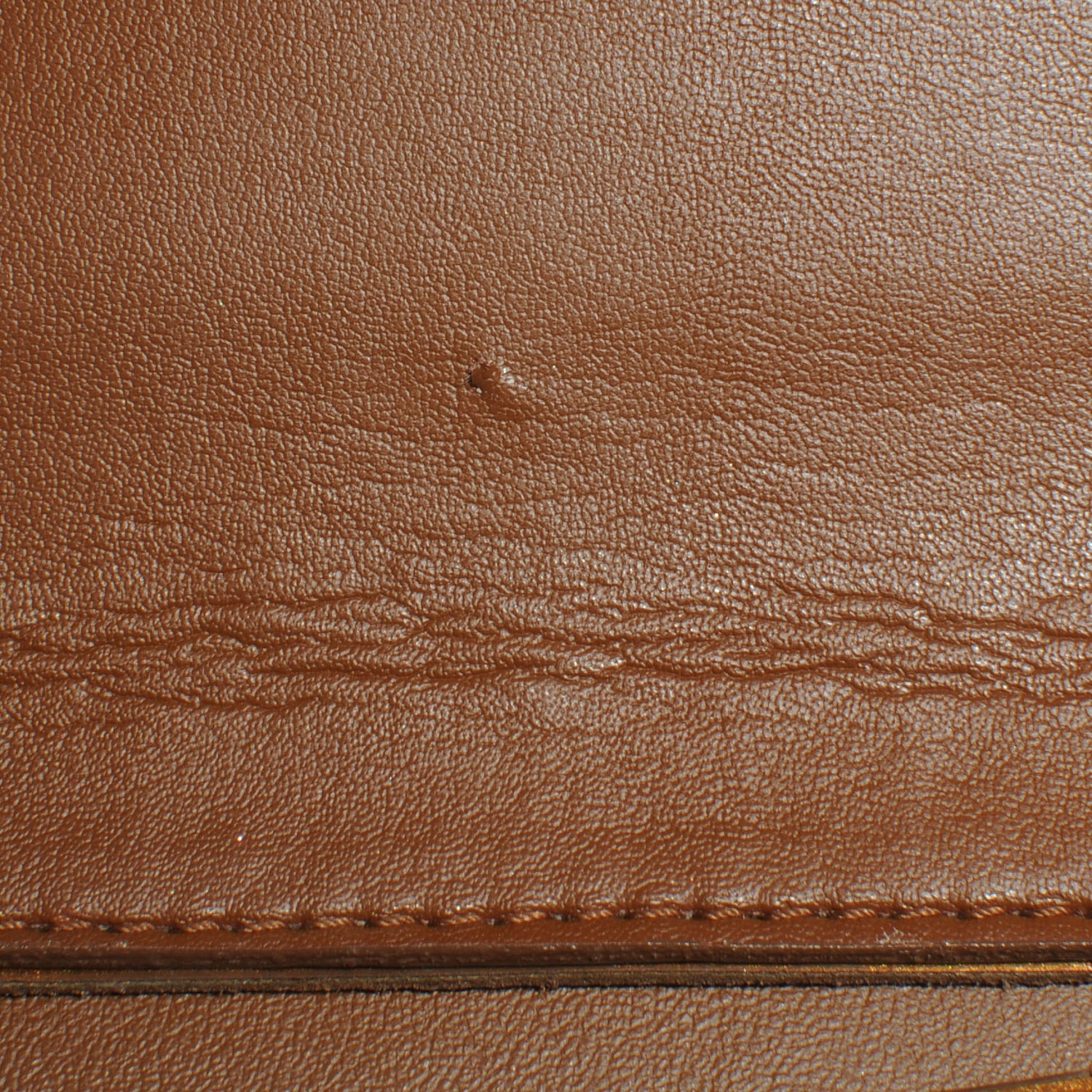 Louis Vuitton Patent Mott Long Strap Bronze 5 of 9