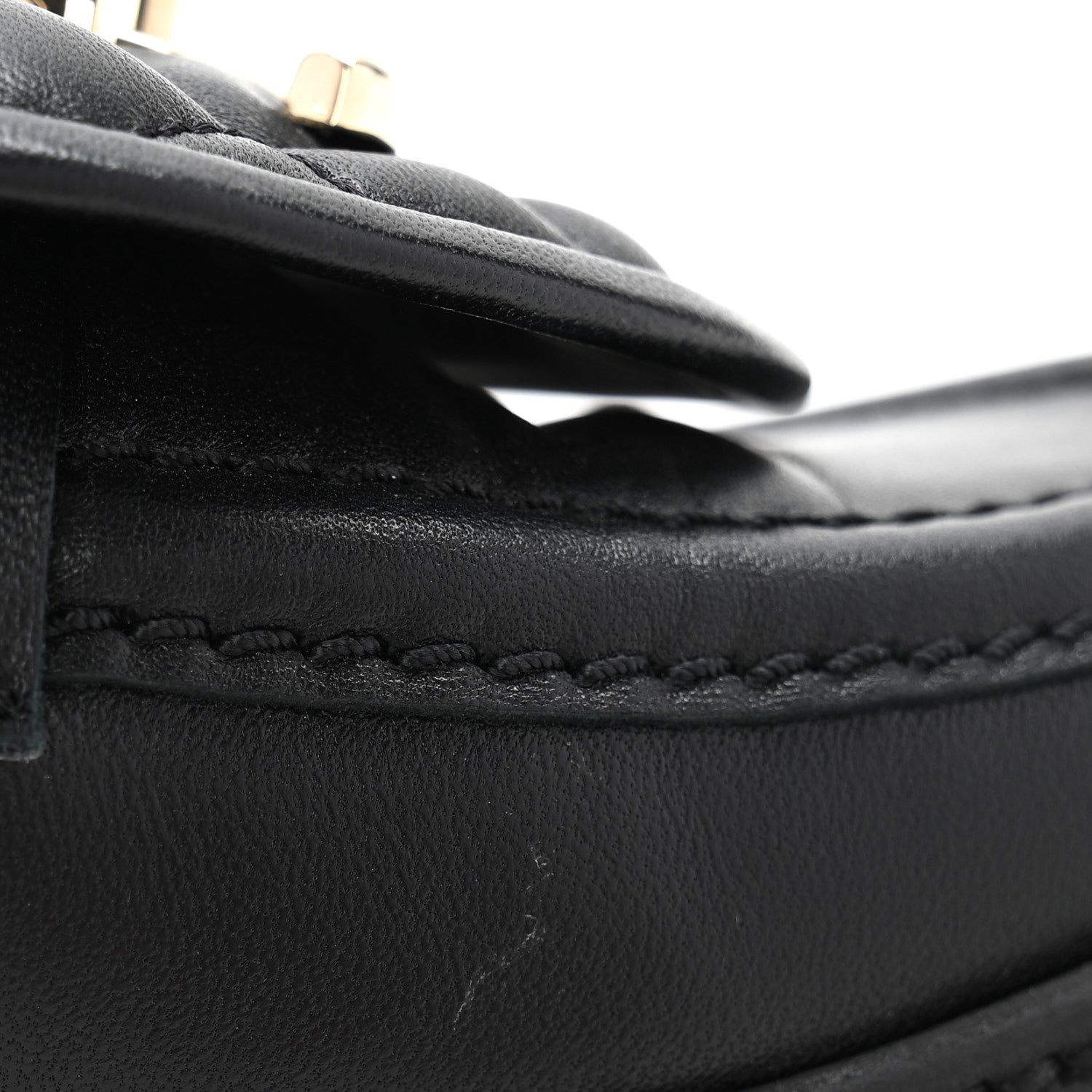Chanel Lambskin Quilted CC Turnlock Loafers 36 Black 11 of 11