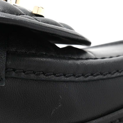Chanel Lambskin Quilted CC Turnlock Loafers 36 Black 11 of 11