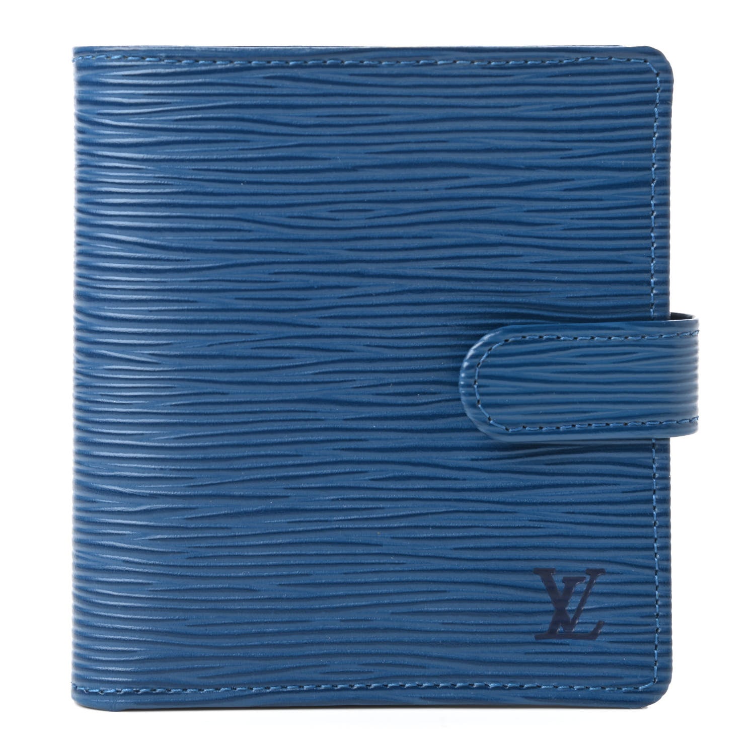Louis Vuitton Epi Porte-Billets Compact Wallet Myrtille 1 of 11