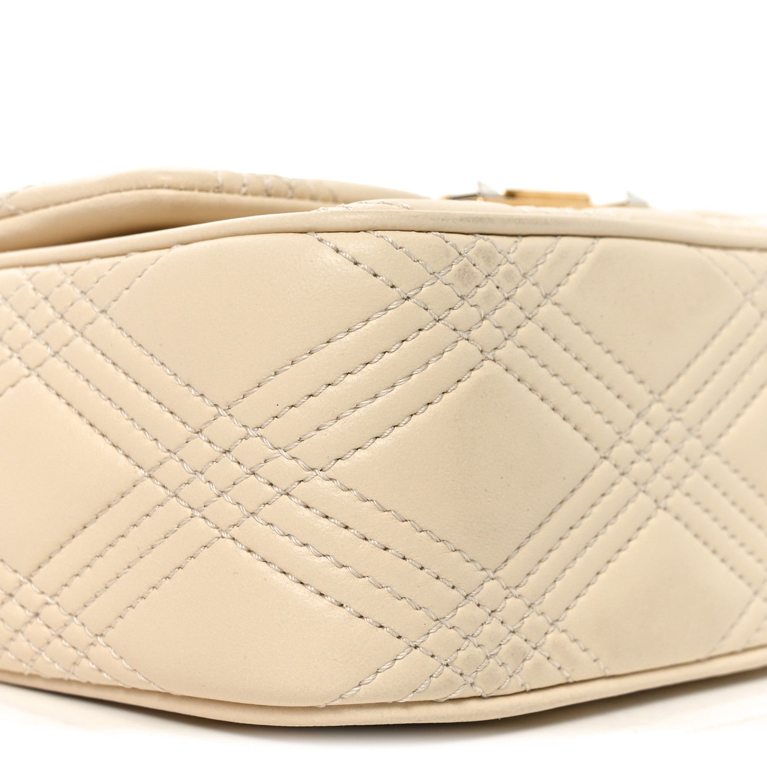 Valentino Garavani Nappa Quiltie 67 Medium Shoulder Bag Ivory 8 of 9