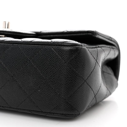 Chanel Caviar Quilted Mini Rectangular Flap Black 10 of 11